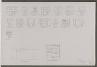 Job 66-10, Memorial Creole Apartments, Sheet 26: Kitchen and bath, H-L