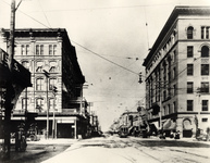 Main Street at the corner of Texas Avenue