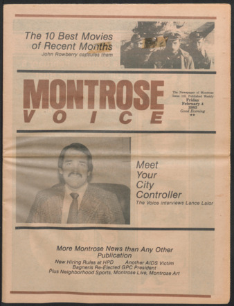 Montrose Voice, No. 119, February 4, 1983
