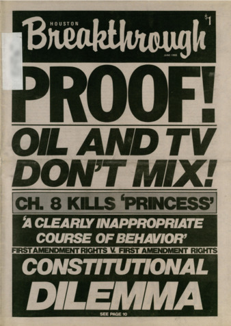 Houston Breakthrough, June 1980