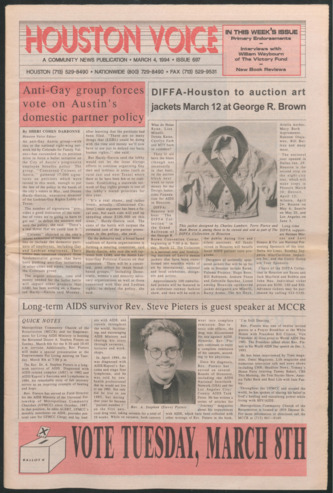 Houston Voice, No. 697, March 4, 1994