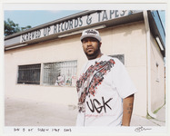 Bun B at Screwed Up Records & Tapes shop