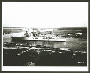 USS Houston (CA-30) in Houston Ship Channel