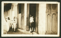 Crew members and Cuban woman