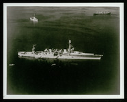 USS Houston (CA-30), taken from the air