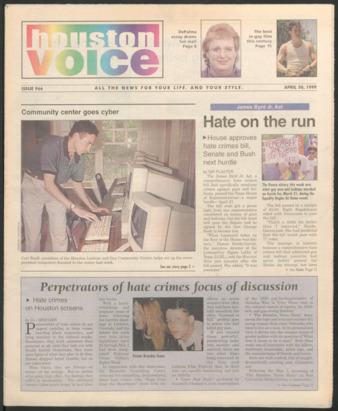 Houston Voice, No. 966, April 30, 1999
