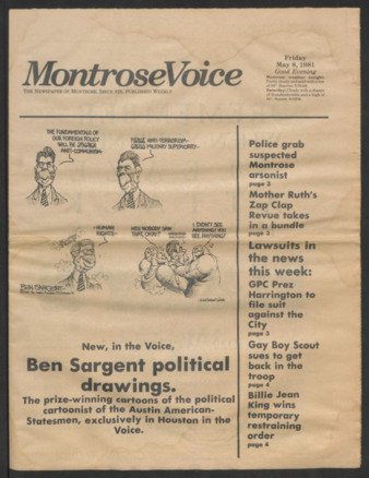 Montrose Voice, No. 28, May 8, 1981