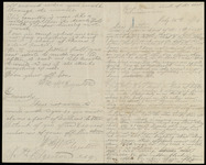 Letter from William Edgerton to Dorothy Edgerton, regarding his health