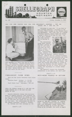 Shellegraph, No. 157, November 5, 1965