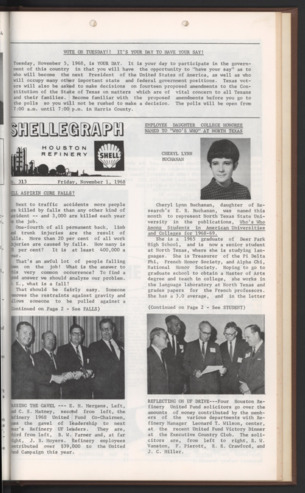Shellegraph, No. 313, November 1, 1968
