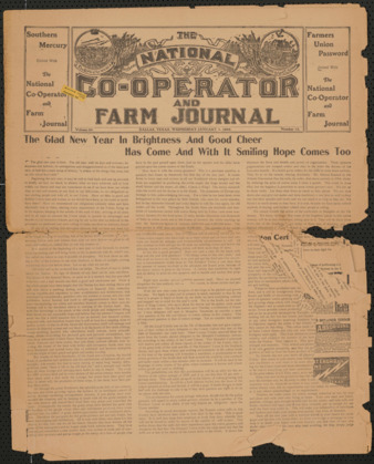 The National Co-Operator and Farm Journal, Vol. 29, No. 12, January 1, 1908