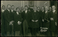 Francisco I. Madero and others standing