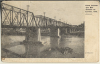 View across the Rio Grande at Laredo, Texas