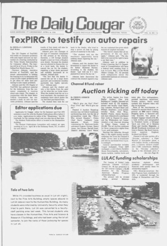 The Daily Cougar. Vol. 44, No. 116, April 26, 1978.