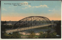 Steel Bridge, Waco, Texas
