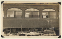 Close-up of an Interurban passenger car