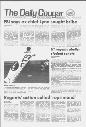 The Daily Cougar. Vol. 44, No. 105, April 11, 1978.