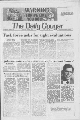 The Daily Cougar. Vol. 46, No. [110], March 20, 1980.