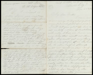 Letter from William Edgerton to Dorothy Edgerton, regarding food rations