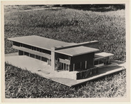 Architectural exterior model of the Home Management House