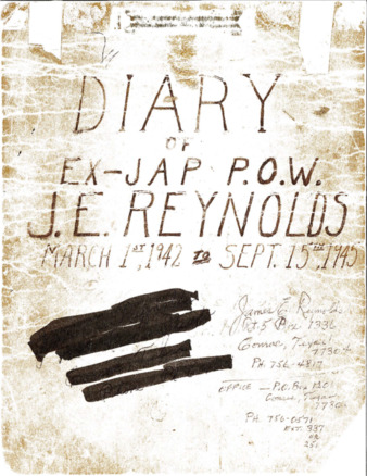 diary for November 1942 – August 1943, James E. Reynolds, reconstructed account for December 1941 – October 1942