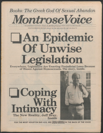Montrose Voice, No. 409, August 26, 1988