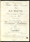 Trois Airs Variés pour la Flûte