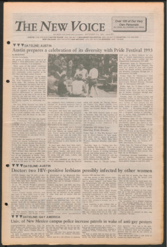 The New Voice, No. 671, September 3-9, 1993