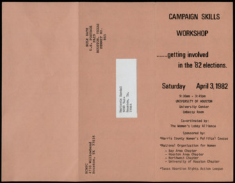 Women's Lobby Alliance Campaign Skills Workshop