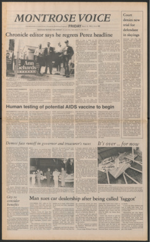 Montrose Voice, No. 490, March 16, 1990