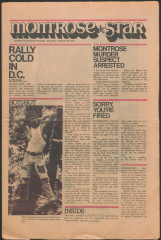 Montrose Star, No. 161, October 18, 1979