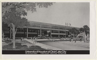 Architectural drawing of University of Houston-Clear Lake