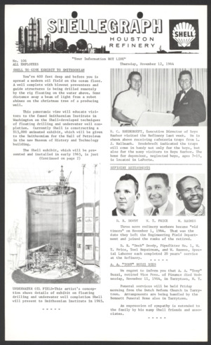 Shellegraph, No. 106, November 12, 1964