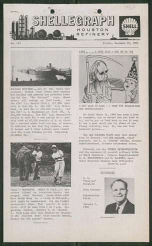 Shellegraph, No. 165, December 31, 1965