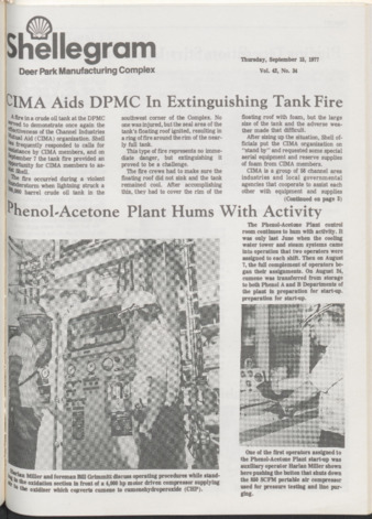 Shellegram, Vol. 42, No. 34, September 15, 1977