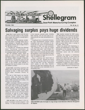 Shellegram, Vol. 48, No. 21, November 1983