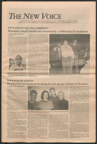 The New Voice, No. 581, December 13-19, 1991