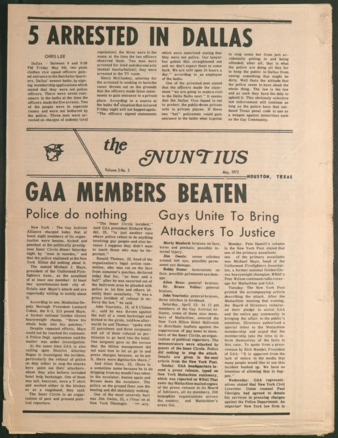 The Nuntius & Our Community, Vol. 3, No. 5, May 1972