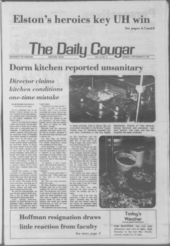 The Daily Cougar. Vol. 46, No. 15, September 17, 1979.