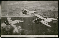 Fighting planes of Fighting Squadron Four-F3F-1