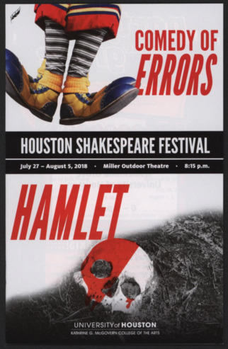 Houston Shakespeare Festival, 2018
